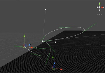 Unity Bezier Curve Plugin Screen Shot